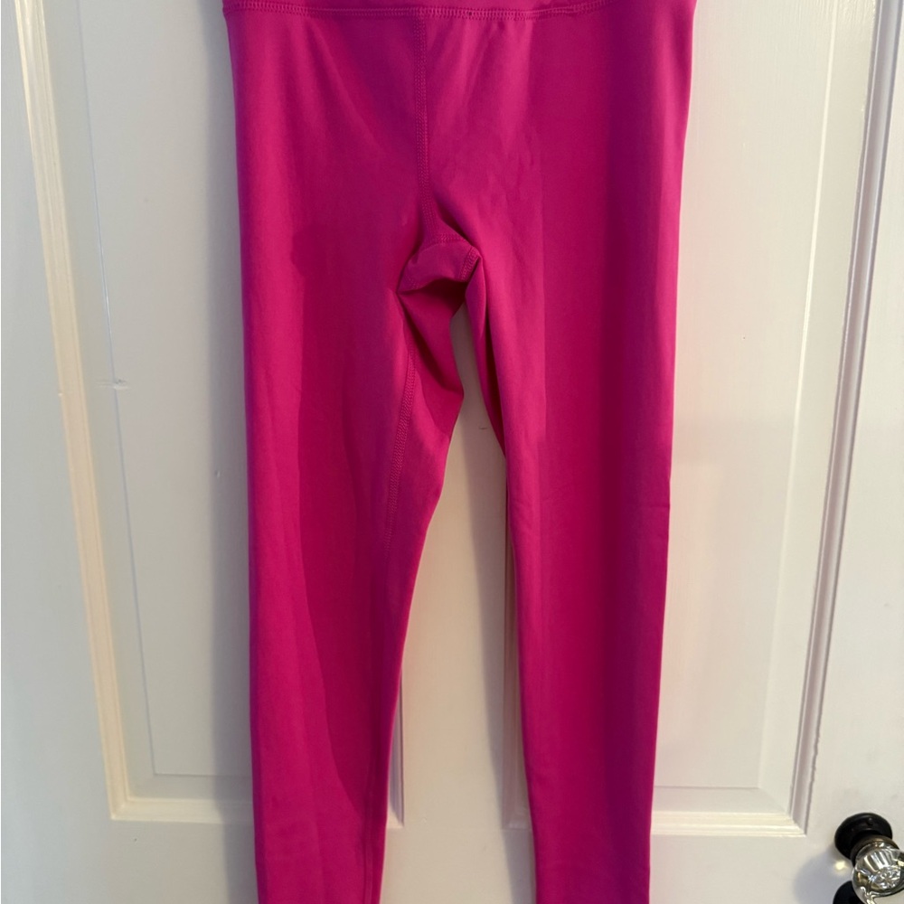 90 Degree By Reflex Vibrant Pink Kids Leggings